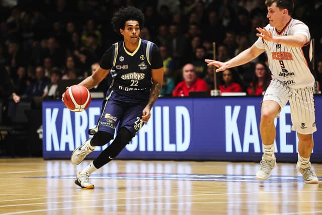 Dan Gherezger and the Sheffield Sharks have only played four games this season, while Friday's hosts London Lions have played seven plus European competition.