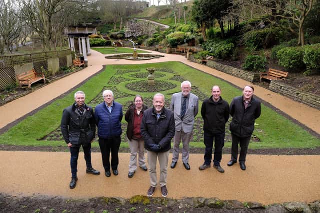 Friends of South Cliff Gardens in Scarborough have helped towards restoration work