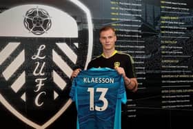 Debut: Leeds United keeper Kristoffer Klaesson. Picture: Leeds United Football Club.