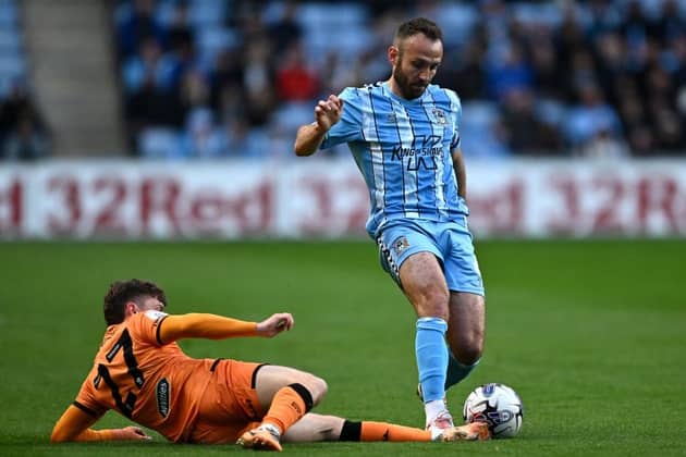 LEADER: Midfielder Liam Kelly, who has joined Rotherham United from Coventry City
