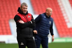 Doncaster Rovers manager Grant McCann wants a response to the Wimbledon defeat (Picture: Jonathan Gawthorpe)