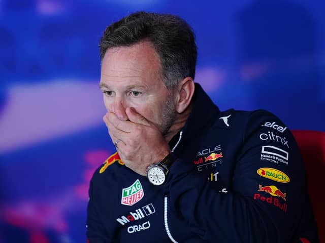 Red Bull team principle Christian Horner. Red Bull have been found guilty of a "minor" breach of Formula One's financial rules. Picture: David Davies/PA Wire.