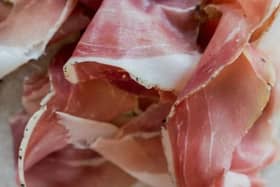 Todmorden Air Dried Ham uses salt, sodium nitrate, and air drying to preserve the meat (Credit: Porcus)