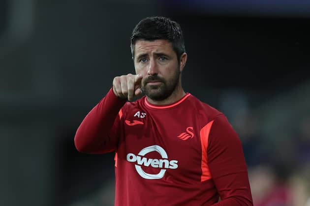 Alan Sheehan is in temporary charge of Swansea City. Image: Pete Norton/Getty Images