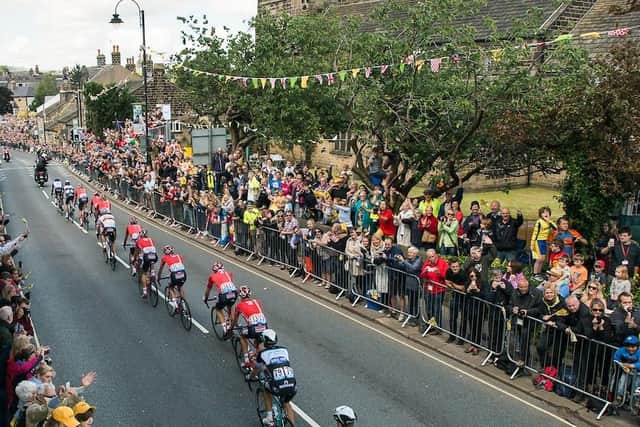 SECOND CHANCE: SECOND CHANCE: Huge crowds turned out to cheer on the peloton – above, through the streets of Ilkley – when the Tour de France came to Yorkshire back in 2014, but the cycling legacy proved to be short-lived. Picture: Allan McKenzie/SWpix.com