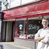 Ed Hamilton-Trewhitt from the Brickyard Bakery uses the excess warmth from his ovens to heat up rooms in his community hub above his bakery, pictured in Guisborough, North Yorks