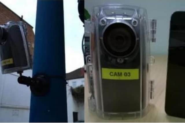 Clean Air Zone cameras which were stolen in Bradford
