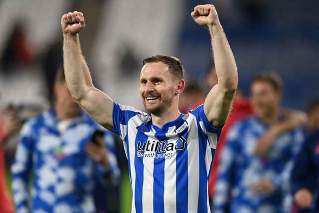 DELIGHTED: Tom Lees thinks Huddersfield Town have made a good decision to bring Neil Warnock back for a second spell as their manager