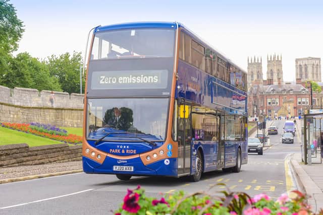 With a fleet of electric vehicles, First Bus takes its responsibility towards climate change seriously