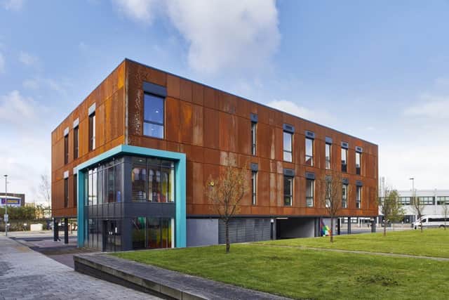 Leeds City College's Printworks Campus modular engineering facility, opened in June 2023. Picture supplied by Premier Modular