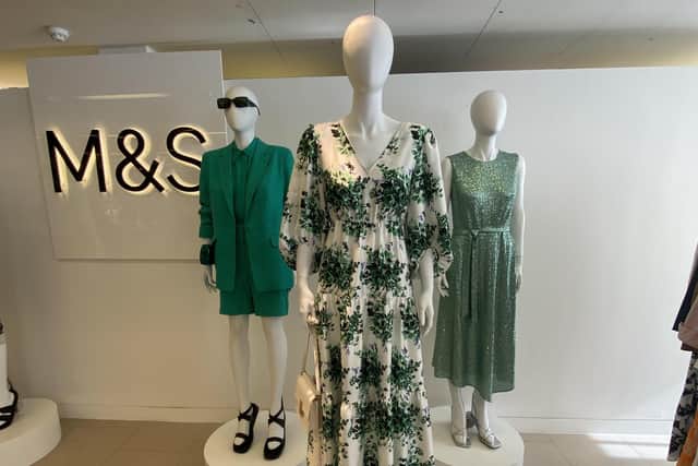 A recent showcase of the M&S SS23 collections - green is THE colour of summer '23/