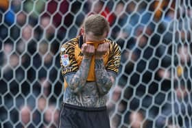 AARGH! Oli McBurnie shows his frustration (Image: Richard Sellers/PA Wire)