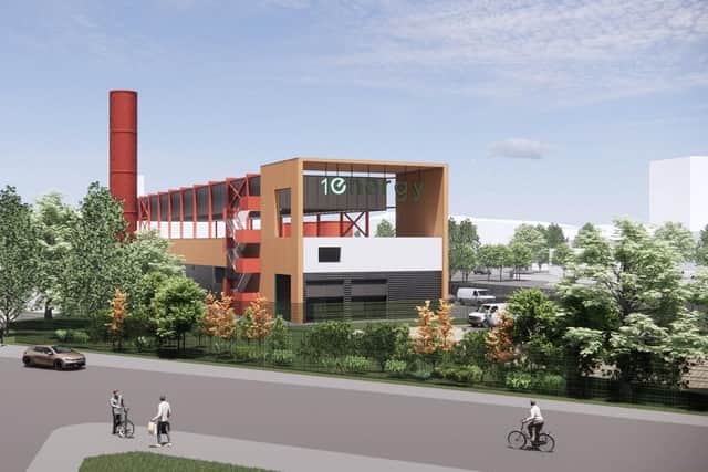 How the £40m plant could look