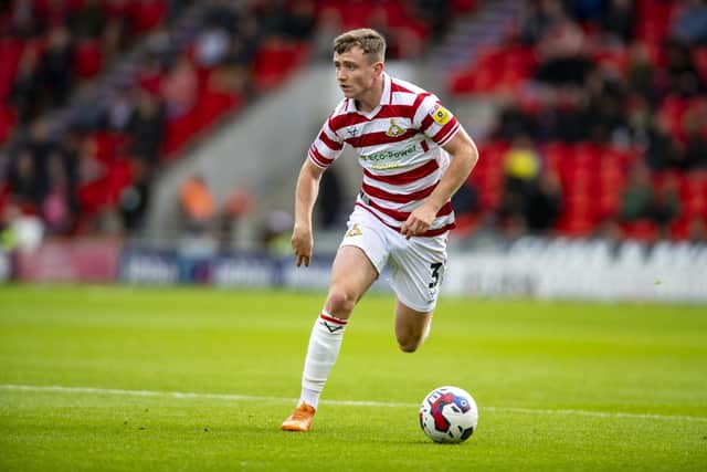 FIT AGAIN: Doncaster Rovers left-back James Maxwell