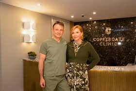Nick and Orla Rhodes, founders of Coppergate Clinic in York, which has undergone a major refurbishment.