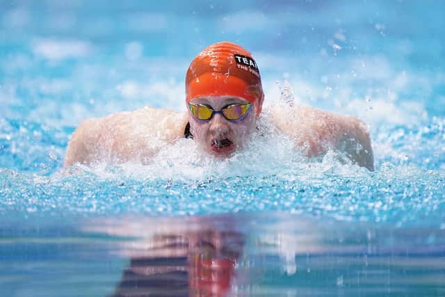 City of Sheffield swimmer Erin Tankard in action at Ponds Forge (Picture: Tim Goode/PA Wire)
