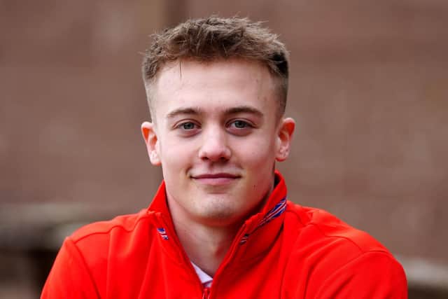 Halifax's Luke Whitehouse during the Team GB Paris 2024 team announcement at the Lilleshall National Sports Centre (Picture: David Davies/PA Wire)