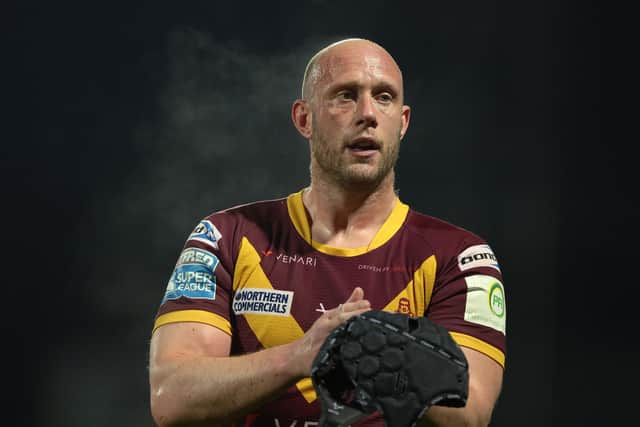 Chris Hill has committed his future to Huddersfield Giants. (Photo: John Clifton/SWpix.com)