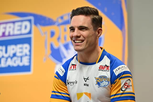 Brodie Croft is working his way back from an ankle issue. (Photo: Matthew Merrick/Leeds Rhinos)