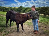 Young farmer William Pearson, of Oakenshaw, Bradford, who has been recognised for his agricultural achievements.