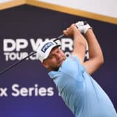 Last man in: Dan Brown of Northallerton was the last qualifier for the season-ending DP World Tour Championship in Dubai but is handily placed after two rounds. (Picture: Ross Kinnaird/Getty Images)