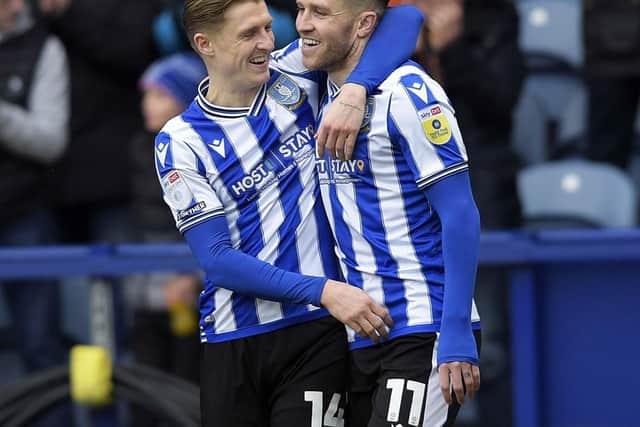 George Byers and Josh Windass both netted for Sheffield Wednesday as they beat MK Dons at Hillsborough. Picture: Steve Ellis