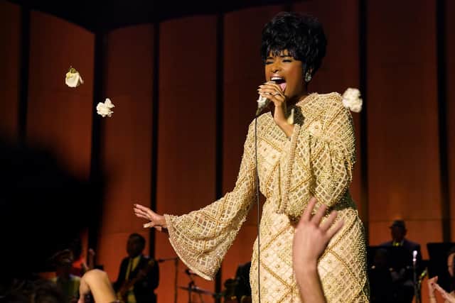 Jennifer Hudson as Aretha Franklin in Respect. Picture: PA Photo/Metro-Goldwyn-Mayer Pictures Inc./Quantrell D Colbert.