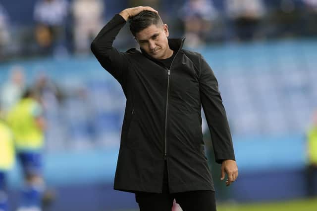 DISAPPOINTMENT: Sheffield Wednesday manager Xisco Munoz