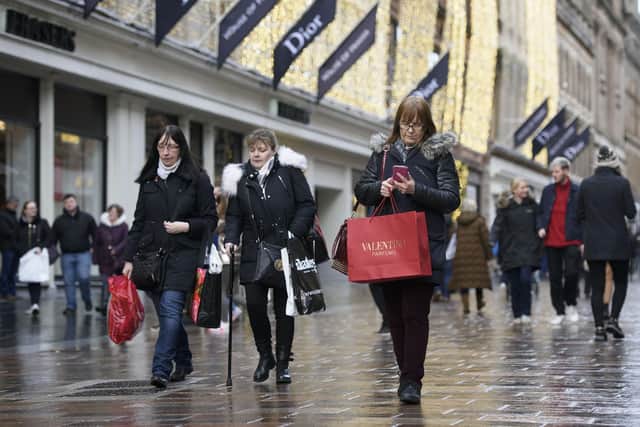 Shoppers are cutting back on discretionary spending as inflation rises.