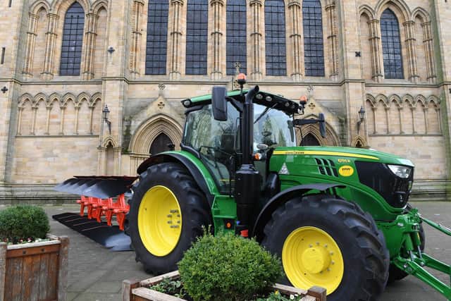 The Plough Sunday service at Ripon Cathedral will be held on Sunday January 14.
Picture Gerard Binks