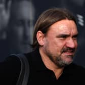 Daniel Farke is hoping to lead Leeds United to another victory over Plymouth Argyle. Image: George Wood/Getty Images