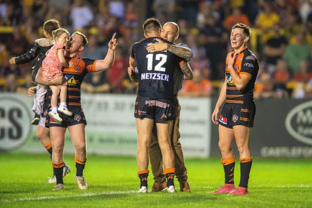 Castleford confirmed their safety in the closing stages of 2023. (Photo: Bruce Rollinson)