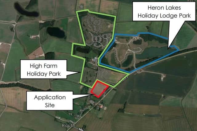 The High Farm Holiday Park plans