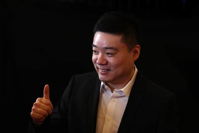 Ding Junhui of China ahead of the Cazoo World Snooker Championship 2024 at Crucible Theatre (Picture: George Wood/Getty Images)