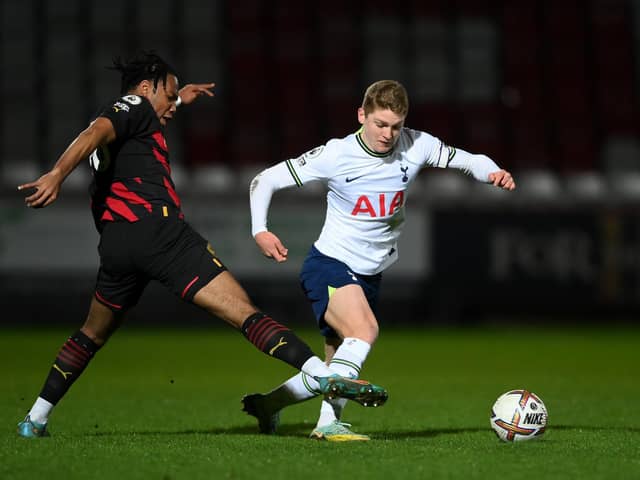 Tottenham Hotspur's Matthew Craig is currently on loan at Doncaster Rovers. Image: Alex Davidson/Getty Images