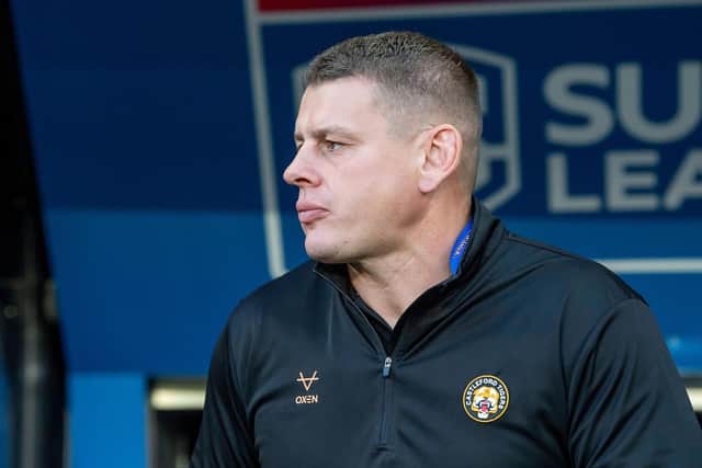 Lee Radford was unhappy with Castleford's performance against Hull. (Photo: Allan McKenzie/SWpix.com)