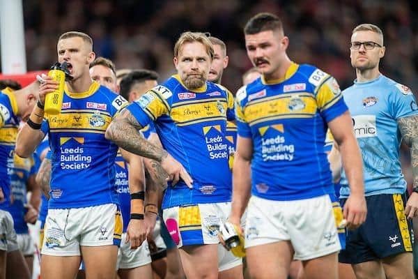 Leeds Rhinos suffered Old Trafford agony in 2022. (Picture by Allan McKenzie/SWpix.com)