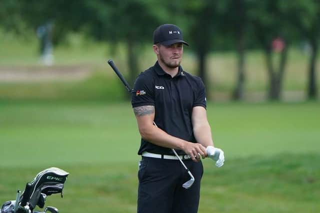 Oli Sullivan has not taken the conventional route to professional golf (Picture: Andy Crook)