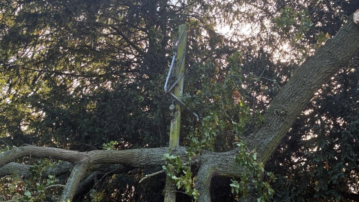 Thousands without power as Storm Boelo batters Yorkshire and the North East