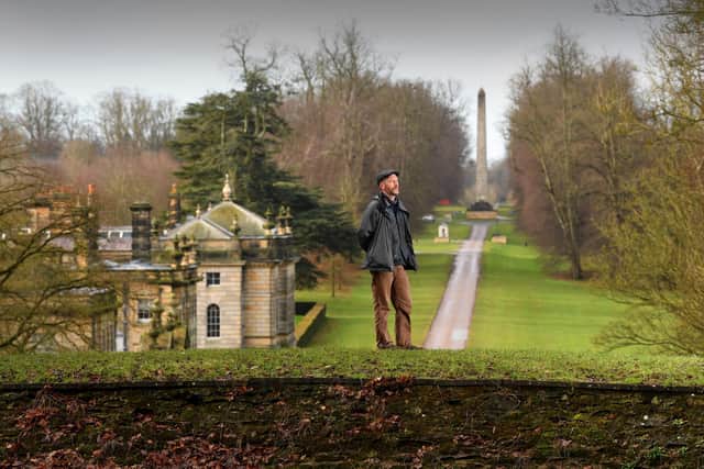 Head Gardener Alastair Gunn is pictured in the grounds at Castle Howard. Picture by Simon Hulme