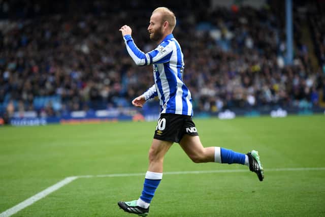 GOAL: Barry Bannan celebrates (Image: Steve Ellis)
