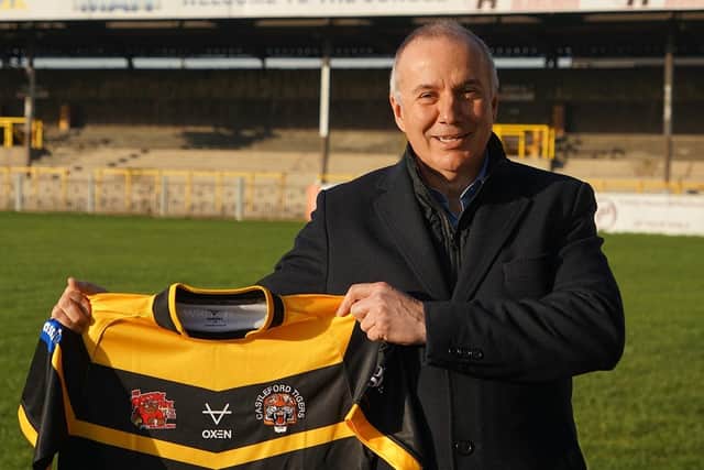 Martin Jepson has teased further announcements. (Photo: Castleford Tigers)