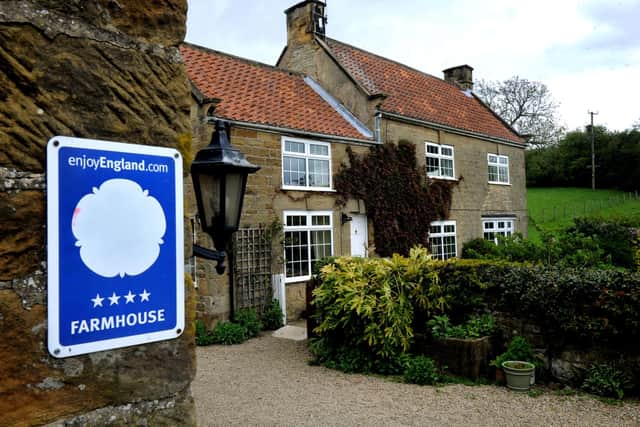 The Peels run a bed and breakfast business at Greystone Farm on the edge of the North York Moors National Park