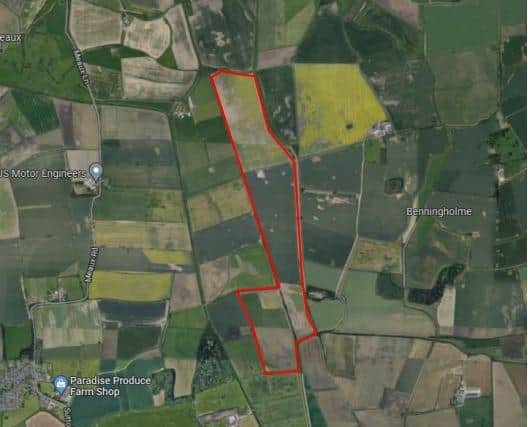 Plans have been submitted for a 49.9MW solar PV farm at Turf Carr, Bransholme, Hull