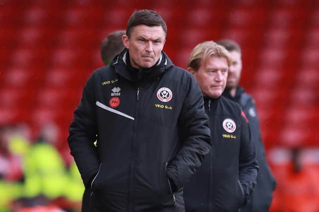 LEADING MAN: Sheffield United manager Paul Heckingbottom Picture: Simon Bellis/Sportimage