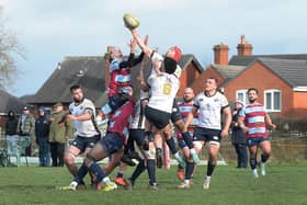 Aiming high: Rotherham Titans beat Leeds Tykes at the weekend, but which Yorkshire club will win the ultimate prize of promotion to National League One? (Picture: Kerrie Beddows/Rotherham Advertiser)