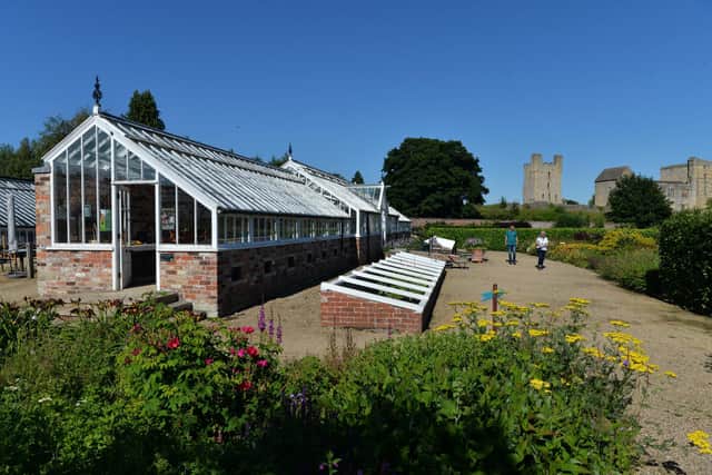 Restoration of the glass houses are part of a wider scheme to bring Helmsley's walled gardens back to life.