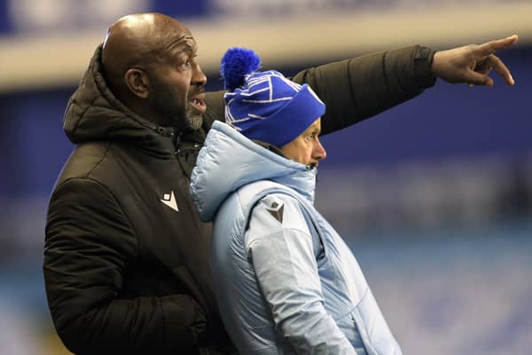 IMPORTANT MINUTES: Darren Moore used Sheffield Wednesday's FA Cup first-round tie to give minutes to the players who needed them