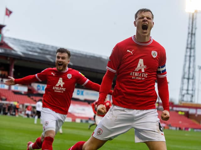Mads Andersen and Barnsley discover who they'll be playing next season (Picture: Bruce Rollinson)