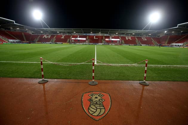 Rotherham United are preparing to host Leeds United under the lights. Image: Nigel Roddis/Getty Images